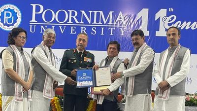 Dr. Achyuta Samanta Honoured With 62nd Honorary Doctorate From Poornima University