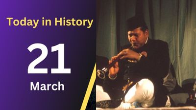 Significant Events, Birthdays, and Observances on March 21