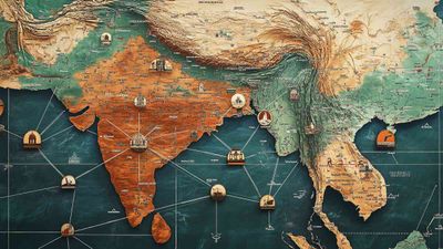 India's Geographic and Cultural Connection to Asia