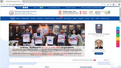 MGSU Admissions 2025: PhD Application Deadline via CSIR UGC NET Ends Today