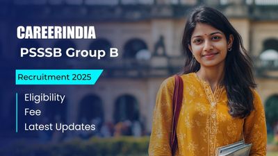 PSSSB Group B Recruitment 2025: Apply Online for 368 Vacancies at ssb.punjab.gov.in