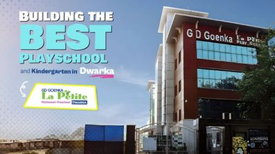 Building The Best Playschool and Kindergarten in Dwarka, Delhi - GD Goenka La Petite