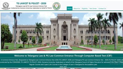 TG LAWCET 2026 Registration Begins at lawcet.tgche.ac.in