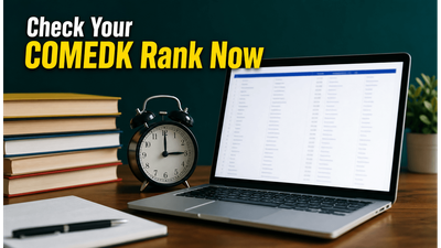 COMEDK UGET 2026 Results: How to Check Your Rank and Scorecard Without Delay