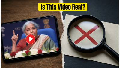 Don't Get Fooled: The Viral Finance Minister Video is a Dangerous AI Deepfake Scam Don't Get Fooled: The Viral Finance Minister Video is a Dangerous AI Deepfake Scam