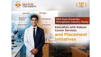 DES Pune University Strengthens Industry-Ready Education with Robust Career Services & Placement Initiatives