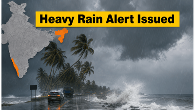 Heavy Rain Alert: IMD Issues Orange Warning for Kerala and Northeast India Today Heavy Rain Alert: IMD Issues Orange Warning for Kerala and Northeast India Today
