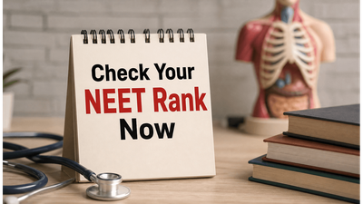 NEET UG Re-exam Results 2026: Check Your Scorecard and Rank Before Counselling Begins