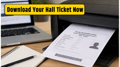 RRB NTPC UG Admit Card 2026 Released: Download Your Hall Ticket for June 13 Exam