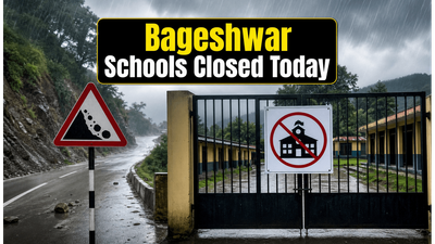 Bageshwar Schools Closed Today: Heavy Rain Alert Forces Immediate Shutdown for Students