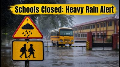 Dakshina Kannada Schools Closed Today: Heavy Rain Forces Extension of Holiday – Latest Update