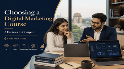 5 Factors to Compare Before Choosing a Digital Marketing Course in South Delhi