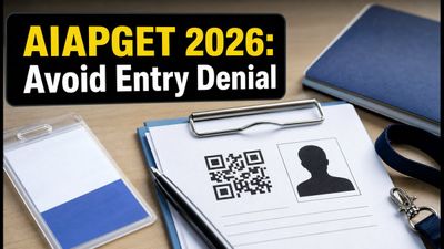 AIAPGET 2026 Exam Day: Last-Minute Admit Card Fixes and Entry Rules to Avoid Denial
