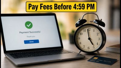 DU PG Spot Round 2: Pay Fees by 4:59 PM Today or Lose Your Seat