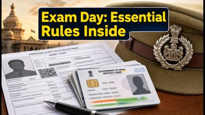 Karnataka Police Constable Exam 2026: Crucial Entry Rules and Last-Minute Checklist for Candidates