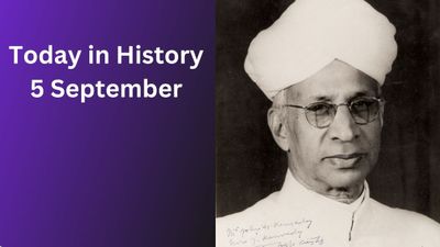 Today in History, September 5: Indian Historical Events, Births, Deaths & Global Observances