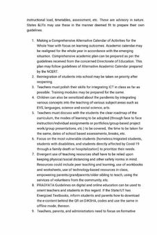 Unlock 5 0 Guidelines Schools Reopening SOP PDF In Hindi For October 2020 