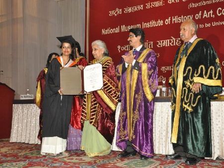 Students were awarded with degrees
