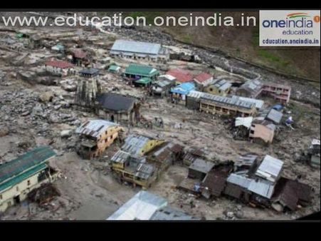 Uttarakhand being washed out by flash floods