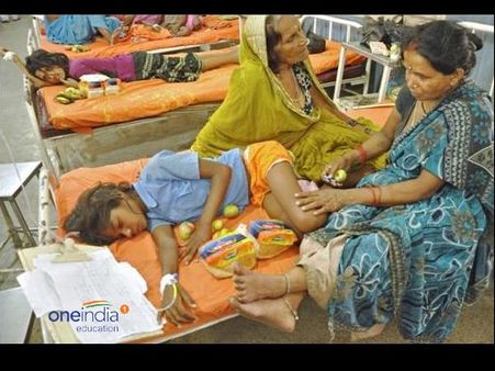 Schools mid day meal kills children