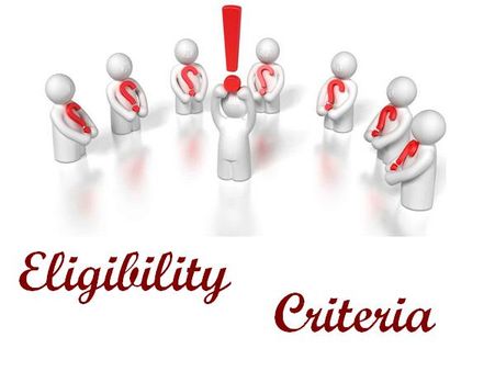 Eligibility criteria