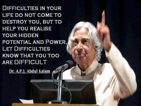 Quotes by Dr. A.P.J Abdul Kalam