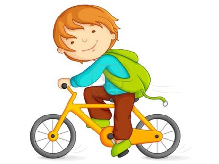 Cycling to school