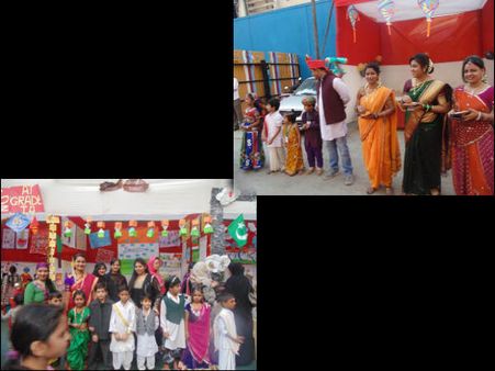 Orchids International School celebrated the flavor of Indian Culture