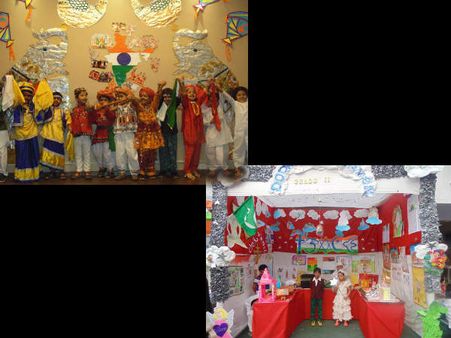 Orchids International School celebrated the flavor of Indian Culture