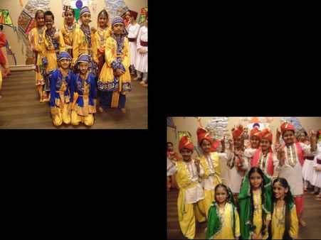 Orchids International School celebrated the flavor of Indian Culture