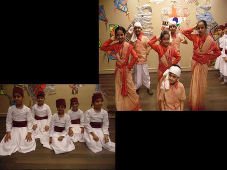 Orchids International School celebrated the flavor of Indian Culture