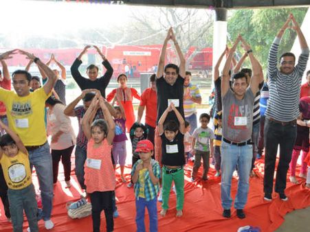 Yoga Sessions with kids