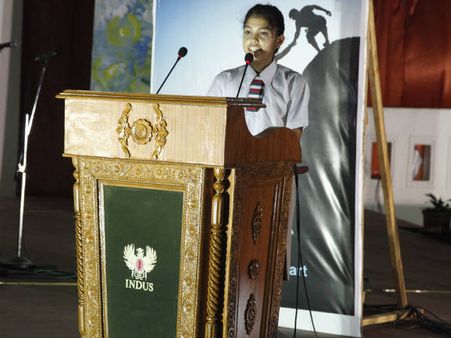 Leadership summit at Indus International School