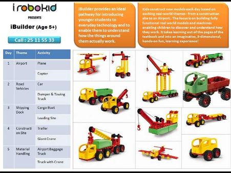 Fantastic Robotic Summer Workshop for kids