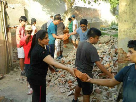 Pathways Aravali hosts Service Project