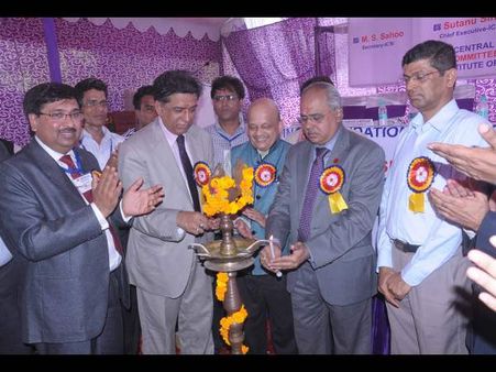 Lamplighting ceremony of ICSE Faridabad House event