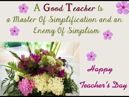 Happy Teacher's Day - Quotes