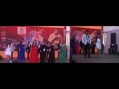 Fashion shows and dance shows kept the students on a high