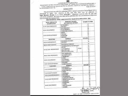 12. Know Their Exam Schedule