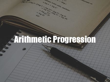 Arithmetic Progression