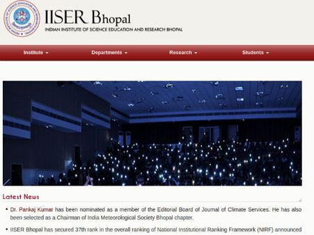 Indian Institutes of Science Education and Research (IISER), Bhopal