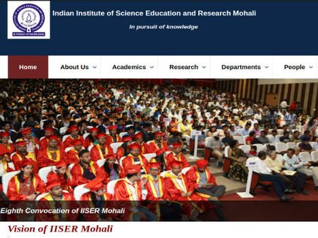 Indian Institutes of Science Education and Research (IISER), Mohali