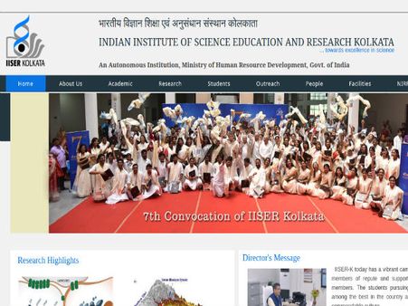 Indian Institutes of Science Education and Research (IISER), Kolkata