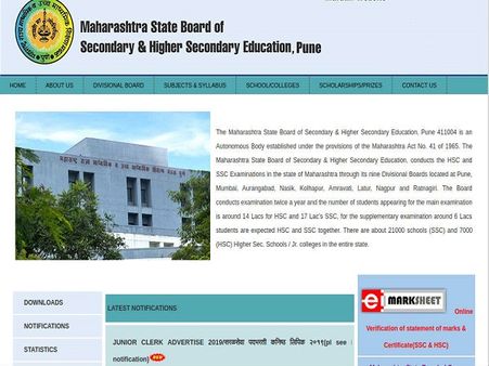Maharashtra HSC Recruitment For 266 Junior Clerks Posts