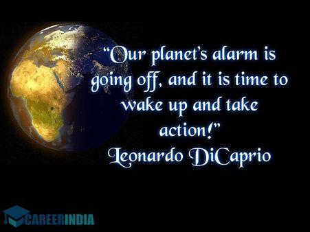 Environment Day Quote - Leonardo DiCaprio