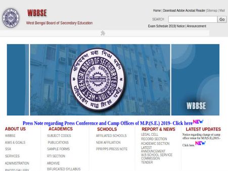 West Bengal Madhyamik Result Date 2020 