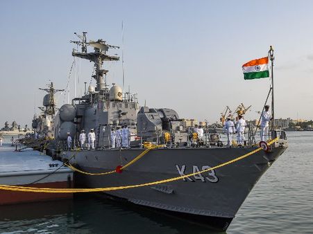 Indian Navy Coastline Area