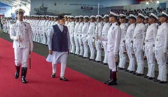 Commissioning Of INS Vikrant 