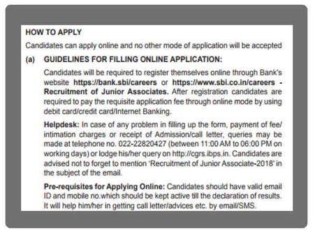 ಅರ್ಜಿ ಸಲ್ಲಿಕೆ 