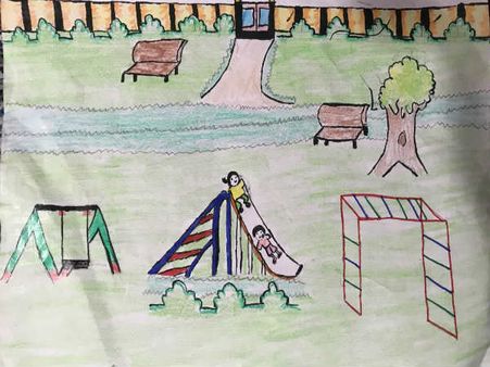 ಮೆಚ್ಚಿನ ಆಟದ ತಾಣ (Favourite play spot) ಮೊದಲ ಬಹುಮಾನ